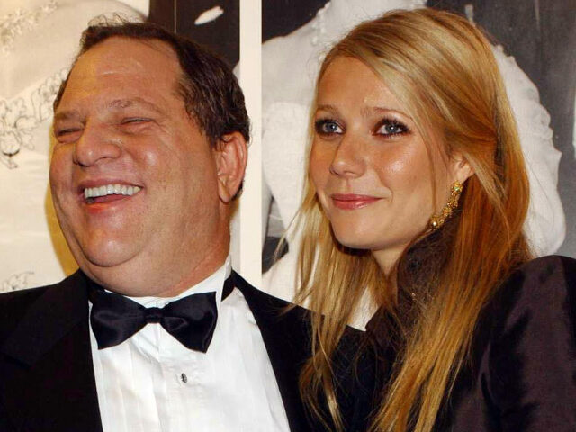 Weinstein Film producer Harvey Weinstein and actress Gwyneth Paltrow arrive for the 50th anniversary