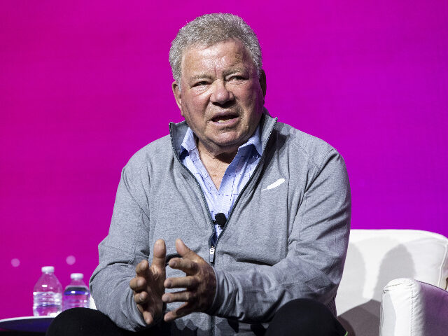 williamshatner Actor William Shatner speaks during the CoinDesk 2023 Consensus Festival in Austin, Texas,