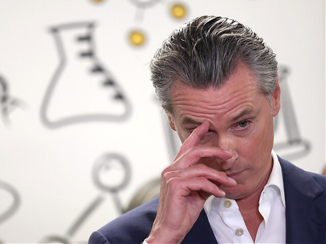 652025-California-Governor-Gavin-Newsom-getty COMPTON, CA - JUNE 5, 2025 - - California Governor Gavin Newsom strikes a pensive pose bef