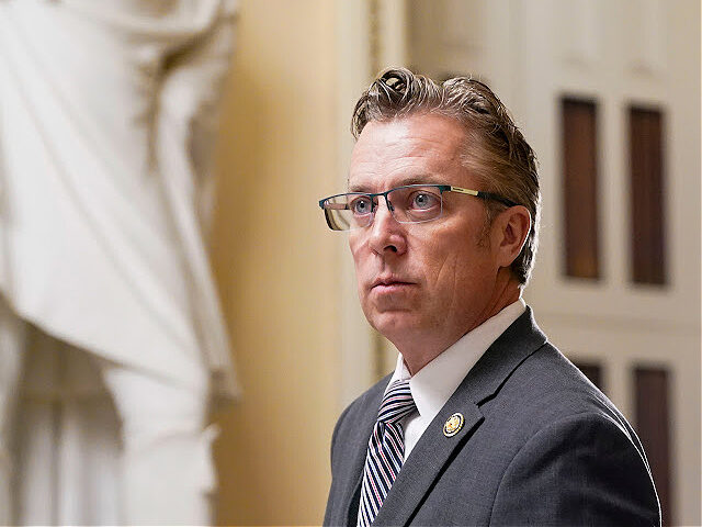 Andy-Ogles-Tennessee-Washington-2025-getty Representative Andy Ogles, a Republican from Tennessee, at the US Capitol in Washington, D