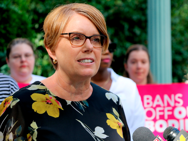 AP24170582097011 FILE - North Carolina Rep. Julie von Haefen, a Wake County Democrat, denounces the newly r