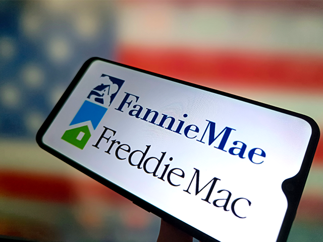 bbd-6-3-25-getty An illustration photo shows the Fannie Mae and Freddie Mac LOGO displayed in a smart phone
