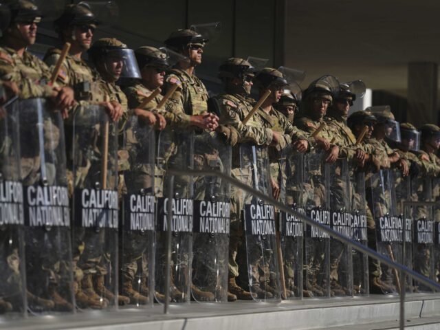 California National Guard (Eric Thayer / Associated Press) California National Guard are positioned at the Federal Building on Tuesday, June 10, 2025