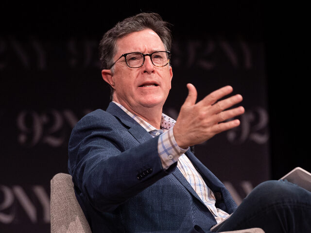 colbert NEW YORK, NEW YORK - JULY 17: Stephen Colbert speaks with Alex Edelman at 92NY on July 17,