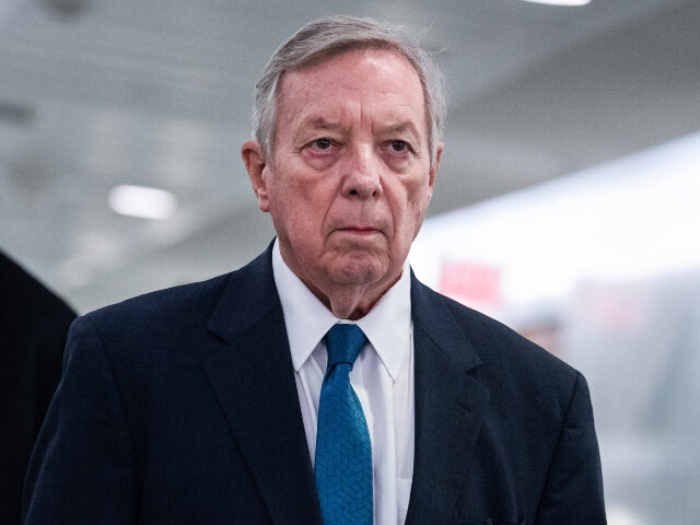 Dick Durbin Ranking member Sen. Richard Durbin, D-Ill., arrives for the Senate Judiciary Committee hea