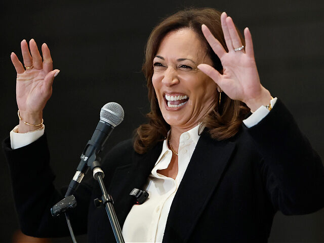 Former-Vice-President-Kamala-Harris-June6-2025-getty LOS ANGELES, CALIFORNIA - JUNE 06: Former Vice President Kamala Harris speaks at the State