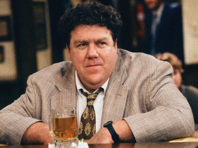 GeorgeWendt CHEERS -- "Woody Gets an Election" Episode 21 -- Air Date 04/22/1993 -- Pictured