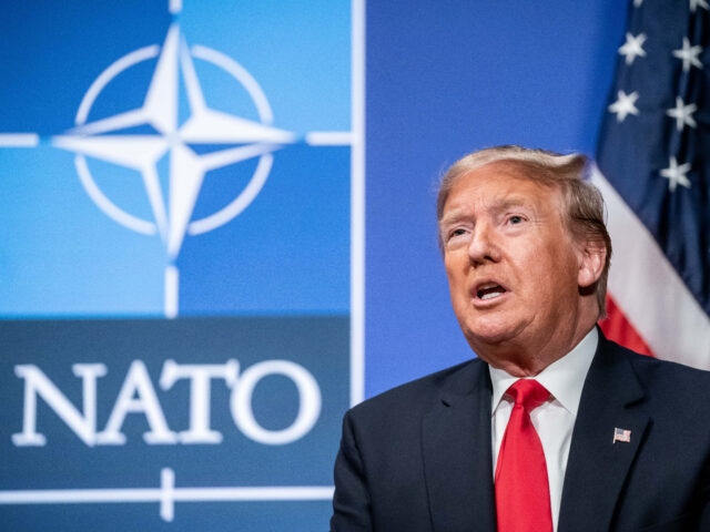 https://x.com/BreitbartLondon/status/1898101597164429592 04 December 2019, Great Britain, Watford: US President Donald Trump speaks at a bilateral