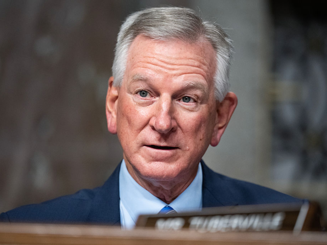 GettyImages-2207884618 UNITED STATES - APRIL 3: Sen. Tommy Tuberville, R-Ala., speaks during the Senate Armed Ser
