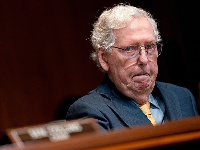 gettyimages-2215577733-640x480-1 Senator Mitch McConnell, a Republican from Kentucky, during a Senate Appropriations Subcom