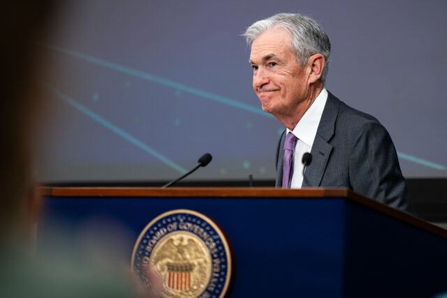 Fed Chair Powell Speaks At Federal Reserve IF 75TH Anniversary Conference Jerome Powell, chairman of the US Federal Reserve, during the Federal Reserve IF 75TH Anni