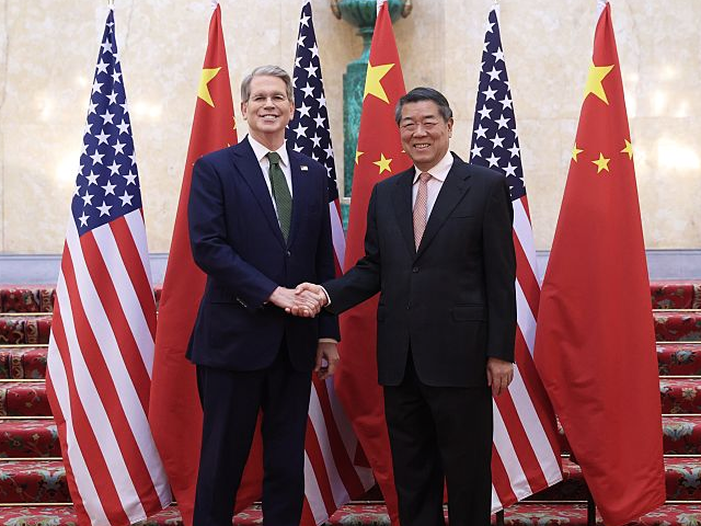 GettyImages-2218882799 Chinese Vice Premier He Lifeng, also a member of the Political Bureau of the Communist Par