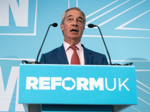 gettyimages-2218910769-1-640x480-1 LONDON, UNITED KINGDOM - JUNE 10: Reform UK leader Nigel Farage speaks during a press conf