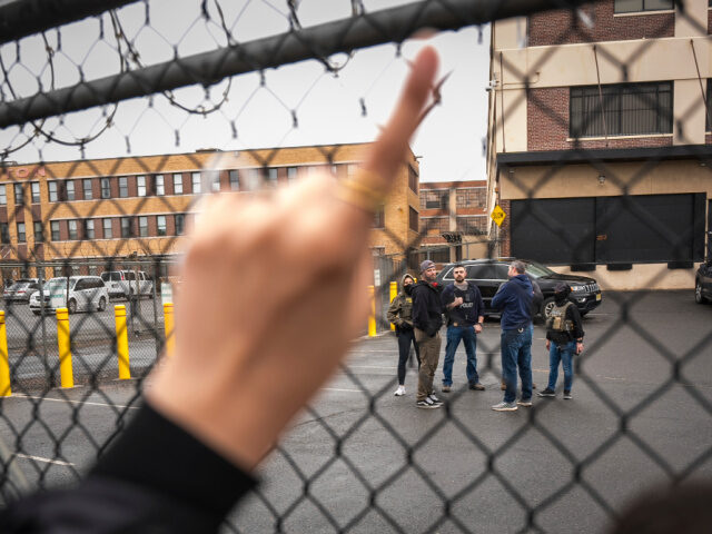 Ice Protesters Rattle Fence New Jersey Protestors demand the release of Newark Mayor Ras Baraka after his arrest at an ICE detent
