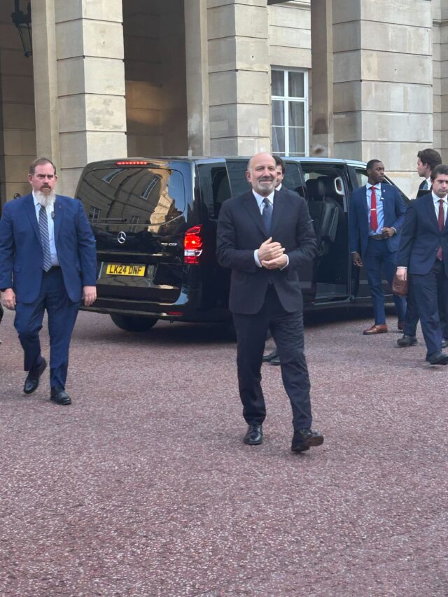 Commerce Secretary Howard Lutnick Commerce Secretary Howard Lutnick at Lancaster House in London for trade talks with China.