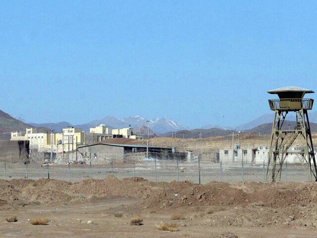 Iran Uranium Enrichment The Natanz uranium enrichment facility buildings stand March 30, 2005 some 200 miles (322