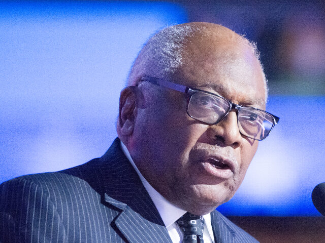 James Clyburn Rep. James E. Clyburn (D-SC) speaks during the 2024 Democratic National Convention in Chic