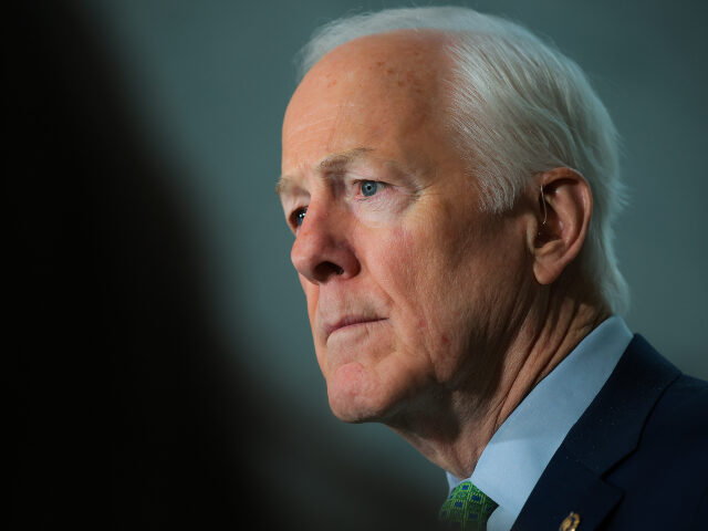John Cornyn U.S. Sen. John Cornyn (R-TX) speaks with press after meeting with Customs and Border Patro