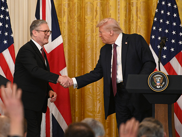 keir-starmer-trump-getty WASHINGTON, DC - FEBRUARY 27: (L-R) UK Prime Minister Keir Starmer and U.S. President Dona