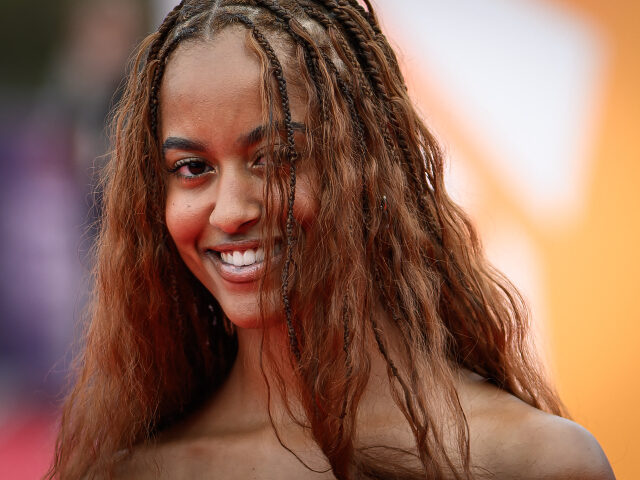 Malia US film director and daughter of former US president Malia Ann Obama arrives to attend the