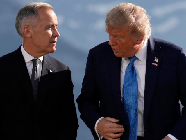 Mark Carney and Trump Uploaded June 27, 2025