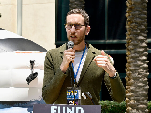 May31-2025-California-Senator-Scott-Wiener-getty ANAHEIM, CALIFORNIA - MAY 31: Senator Scott Wiener speaks during the CDP State Convention