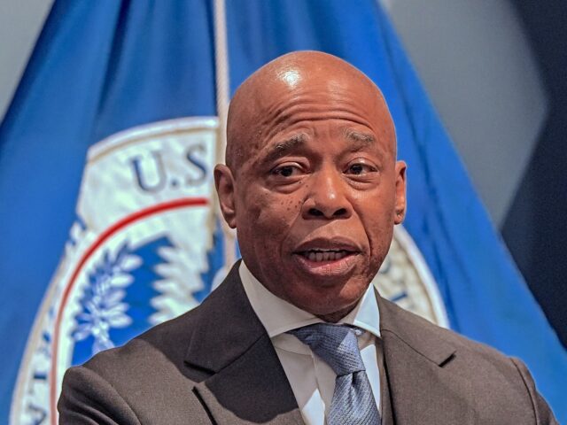 mayor eric adams NEW YORK, UNITED STATES - APRIL 22: New York City Mayor Eric Adams speaks during the press