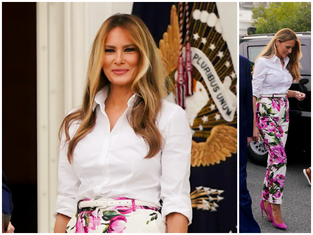 Melania Trump-D&G Al Drago/Bloomberg