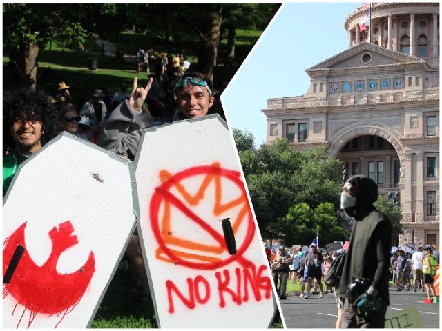 Texas Capitol Evacuated Ahead of 'No Kings' Protest in Ausin Texas Capitol Evacuated Ahead of 'No Kings' Protest in Austin (Randy Clark/Breitbart Texas