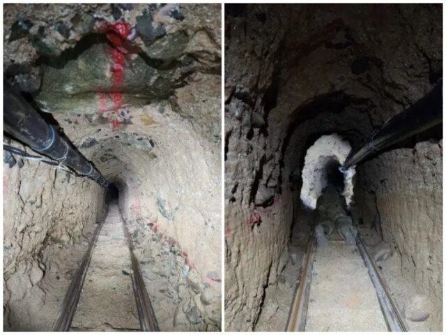 Drug Smuggling Tunnel Found Connecting Mexico and Southern California Drug Smuggling Tunnel Found Connecting Mexico and Southern California (U.S. Border Patrol)