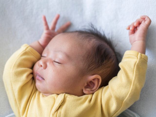 newborn baby sleeping