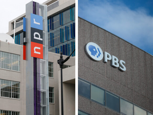 NPR, PBS Buildings AP Photo/Charles Dharapak, Kayla Bartkowski/Getty Images