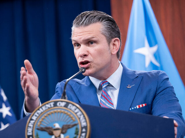 Pete Hegseth Defense Secretary Pete Hegseth speaks during a news conference at the Pentagon, Thursday,