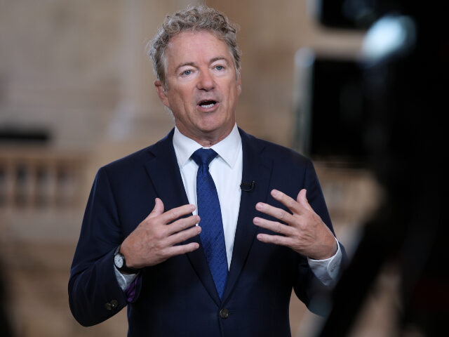 Rand Paul As Senate Republicans work to advance President Donald Trump's spending and tax bill,