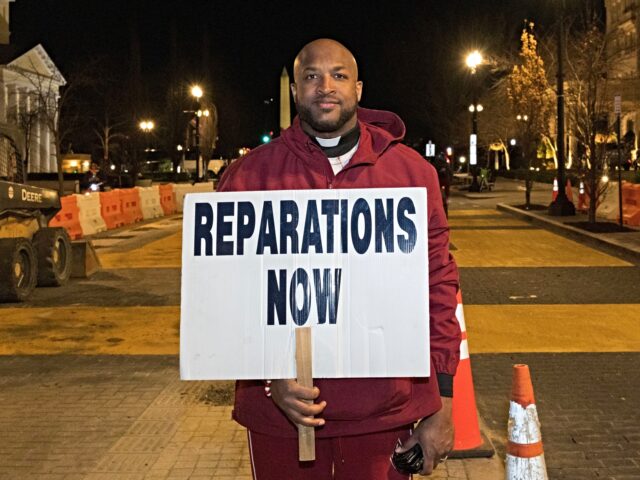 reparations WASHINGTON, DISTICT OF COLUMBIA, UNITED STATES - 2025/03/10: Rev. Dr. Robert Turner, Pasto