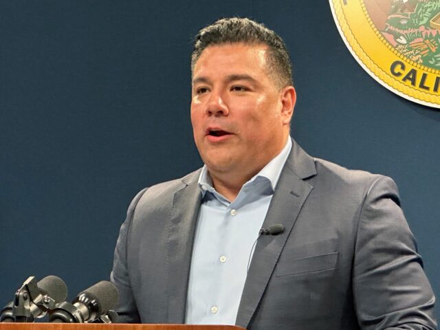 Ricardo Lara (Adam Beam / Associated Press, File) FILE - California Insurance Commissioner Ricardo Lara speaks during a news conference in a