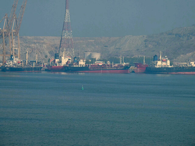 Shipping _Khor Fakkan Container Terminal Tankers are seen at the Khor Fakkan Container Terminal, the only natural deep-sea port in