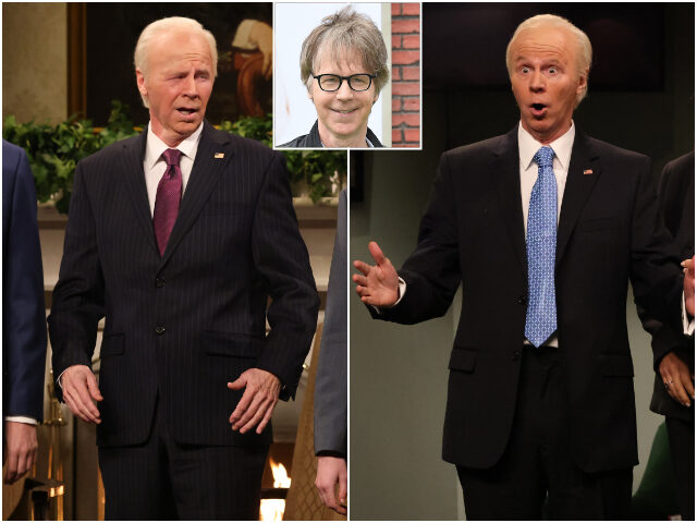 SATURDAY NIGHT LIVE -- Episode 1871 -- Pictured: (l-r) James Austin Johnson as Donald Trum