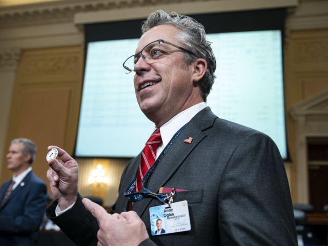 GettyImages-1245303742 Representative-elect Andy Ogles, a Republican from Tennessee, holds the number one pick co