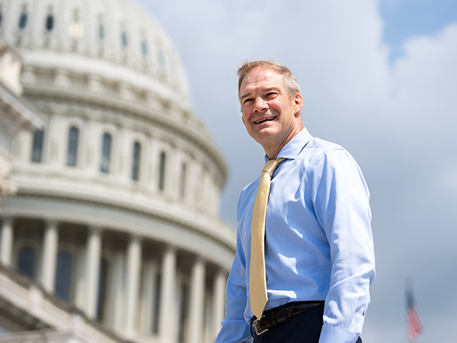 jim-jordan-2023-640x480-getty UNITED STATES - JULY 25: Rep. Jim Jordan, R-Ohio, is seen on the House steps of the U.S. C