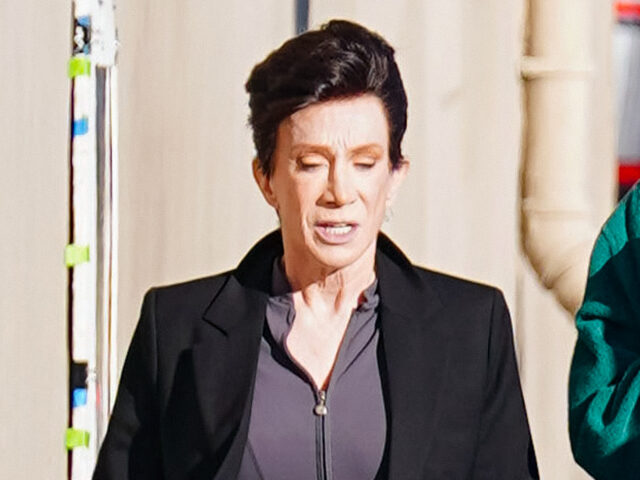 KathyGriffin LOS ANGELES, CA - NOVEMBER 10: Kathy Griffin is seen arriving at 'Jimmy Kimmel Live&#