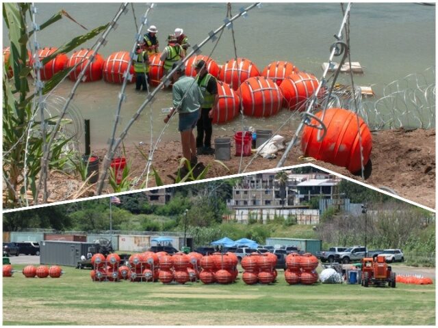 Texas Rio Grande Border Buoys Texas Rio Grande Border Buoys (Breitbart Texas/Randy Clark & State of Texas File Photos)